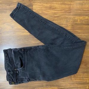 Burberry Brit Faded Gray Black Skinny Jeans